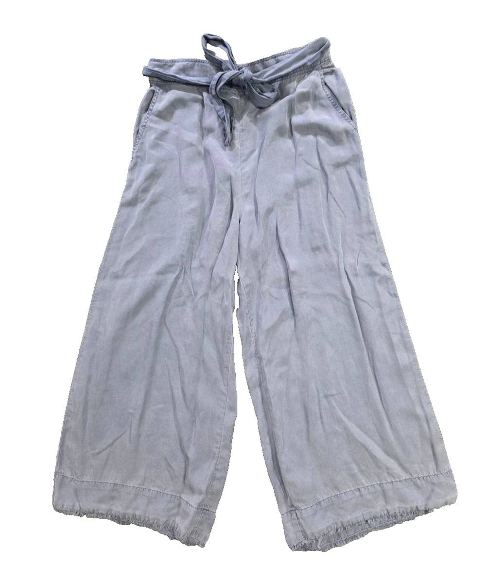 Bella Dahl Women's Lyocell Wide Leg Pull on Trouser Pants M A011140